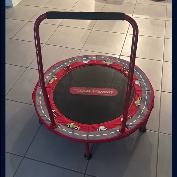 Red Kids Trampoline - Picture 2 of 3